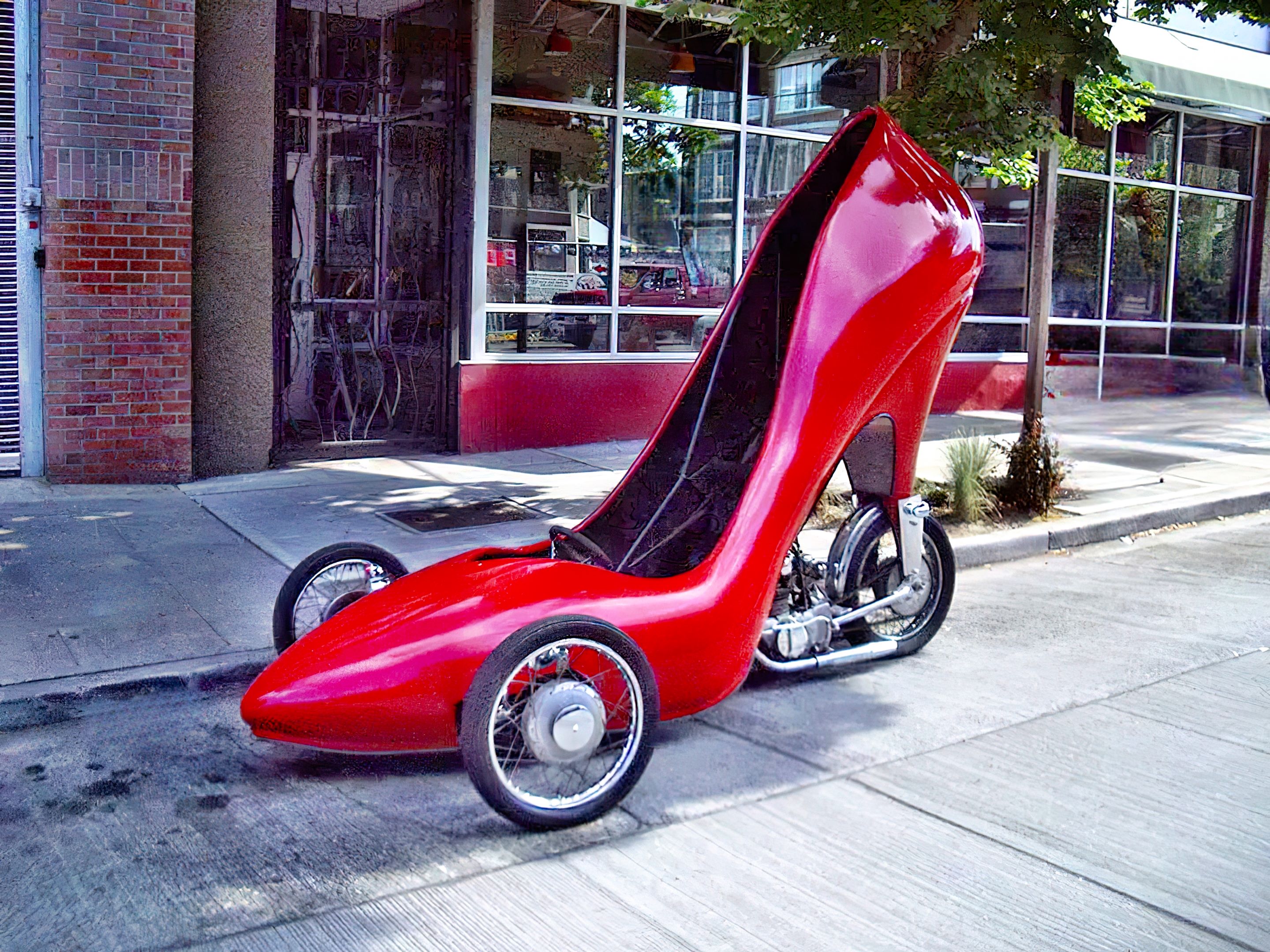 Big shoe tricycles vehicle gigapixel standard height 2160px inPixio photomizer inPixio InPixio final